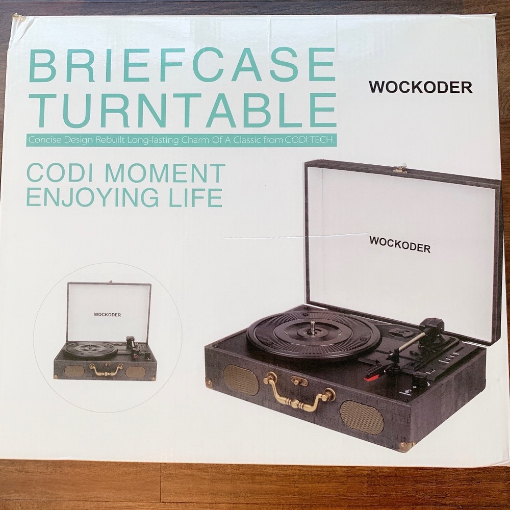 Wockoder  Vintage Record Player